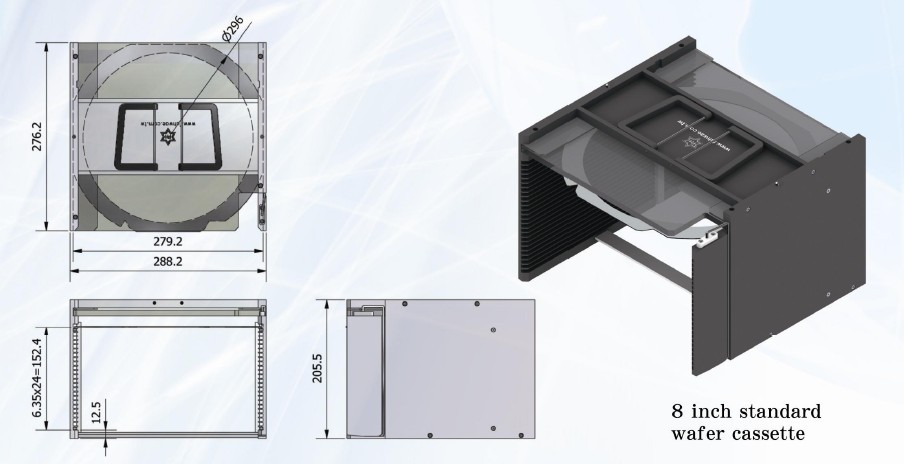 8寸wafer cassette晶圆框架